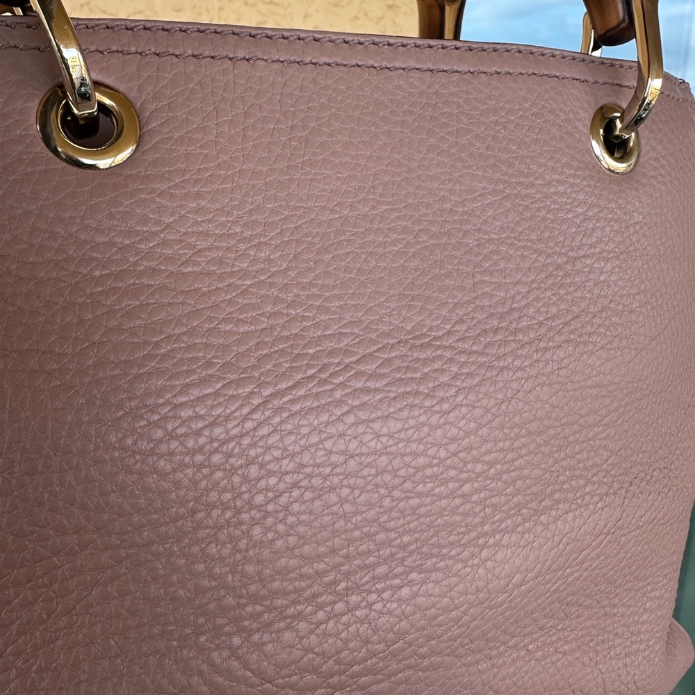 Gucci Bamboo Top Handle Small Shopper Handbag - Picture 11 of 11